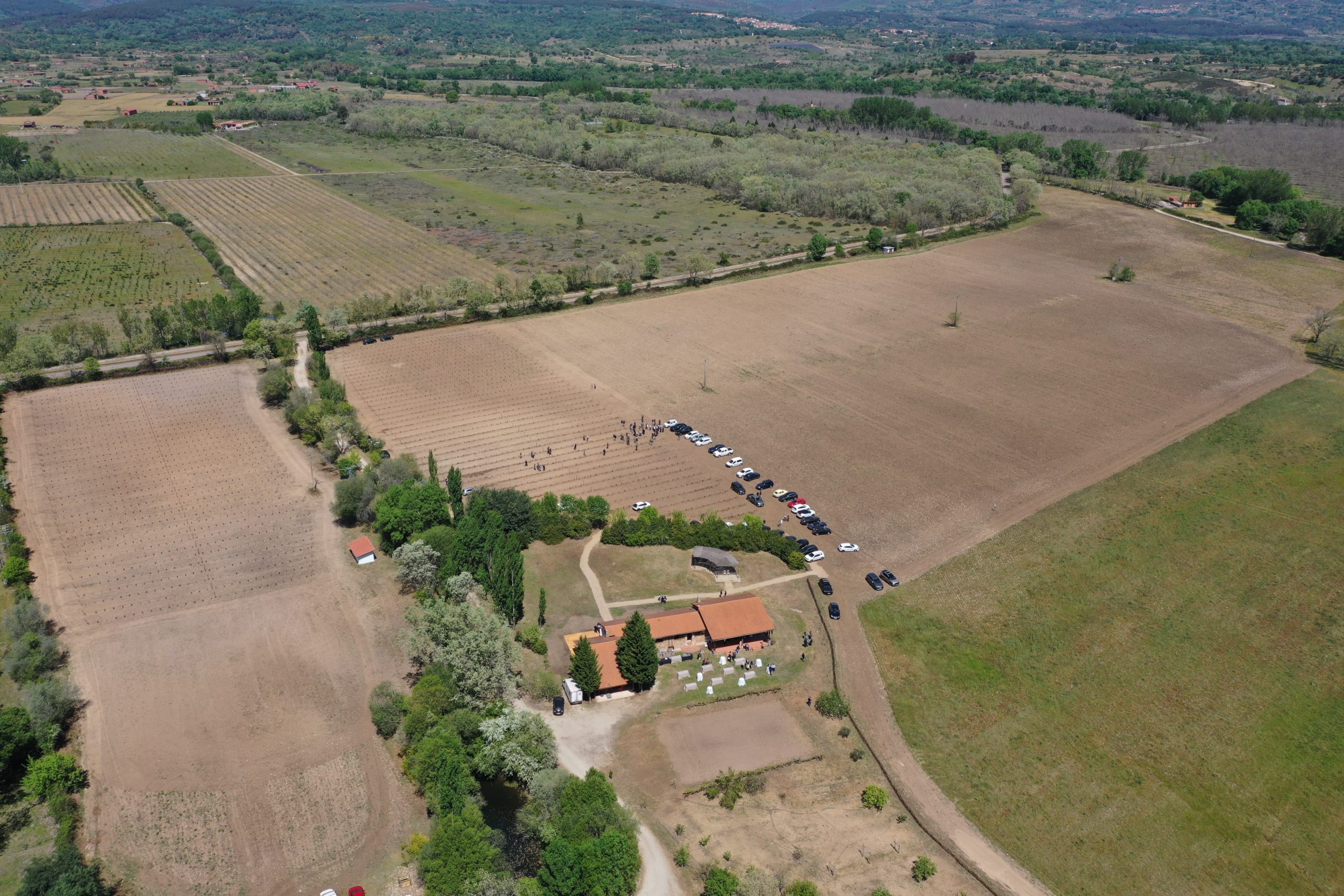 Vista aérea del nuevo Rural Innovation Hub