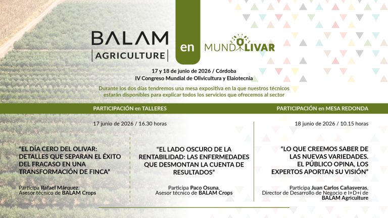 Partipación de BALAM Agriculture en Mundolivar 2026 V2_