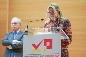 Maite Hidalgo durante su intervención en la gala